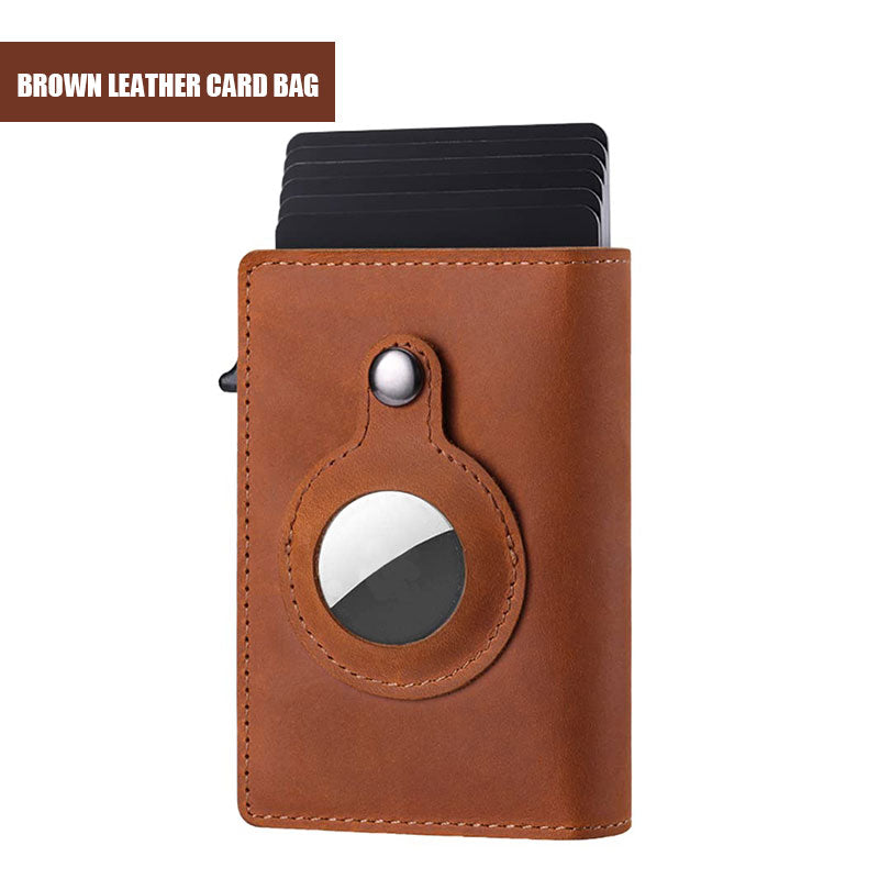 🔥Father's Day Hot Sale-Leather AirTag Wallet（Buy 2 Free Shipping）