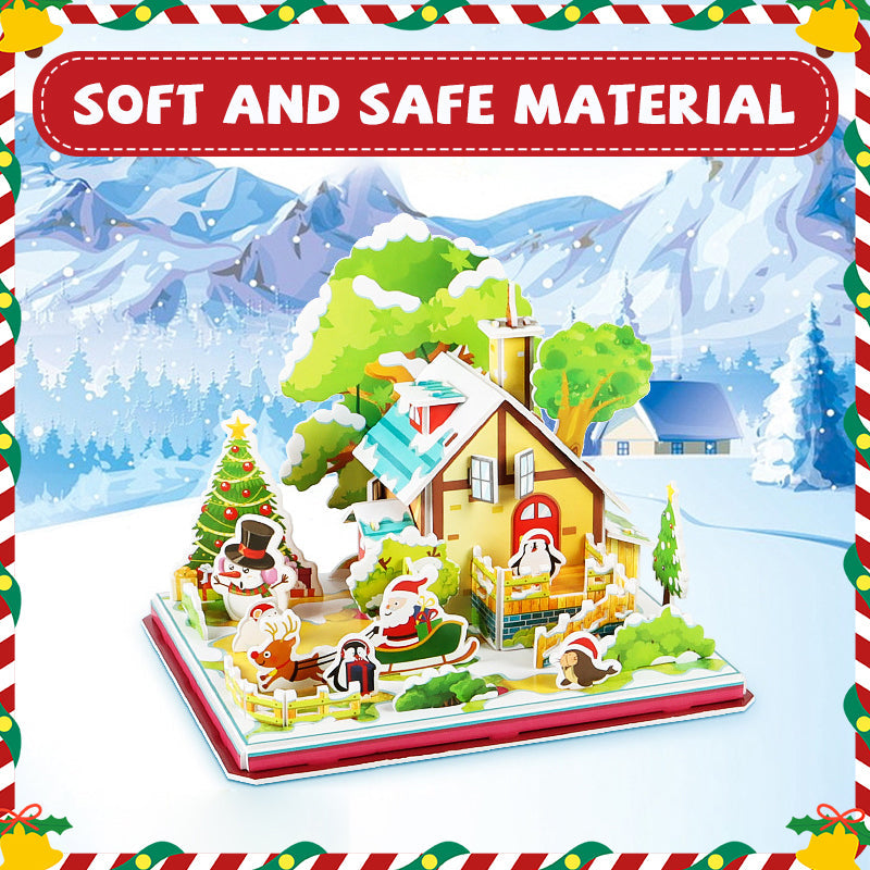 🔥Saldi natalizi 49% di sconto🎄Puzzle 3D natalizio