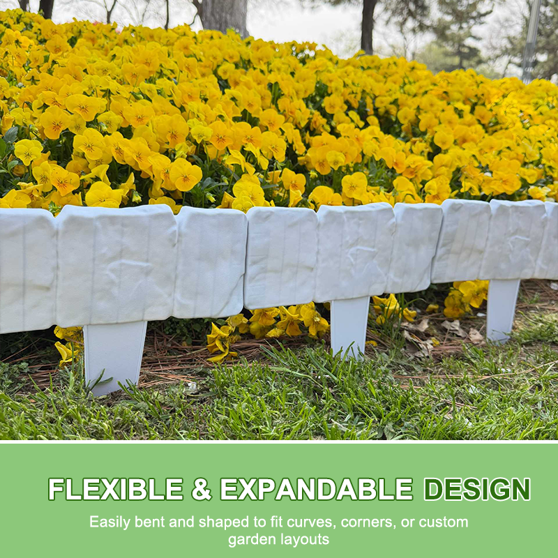 Recinzione di contenimento in plastica per giardino