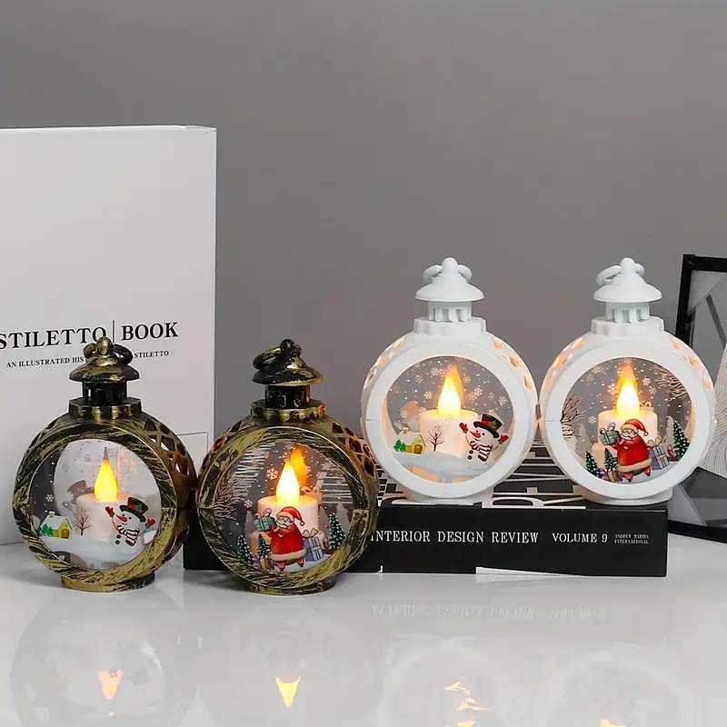 Luce notturna natalizia retrò  🎄✨