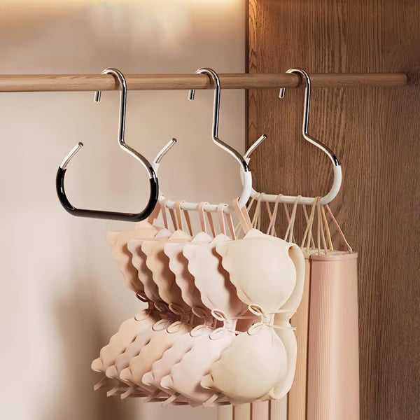 🧢Appendiabiti resistenti in acciaio: massimizza lo spazio nell'armadio con un sistema di archiviazione versatile