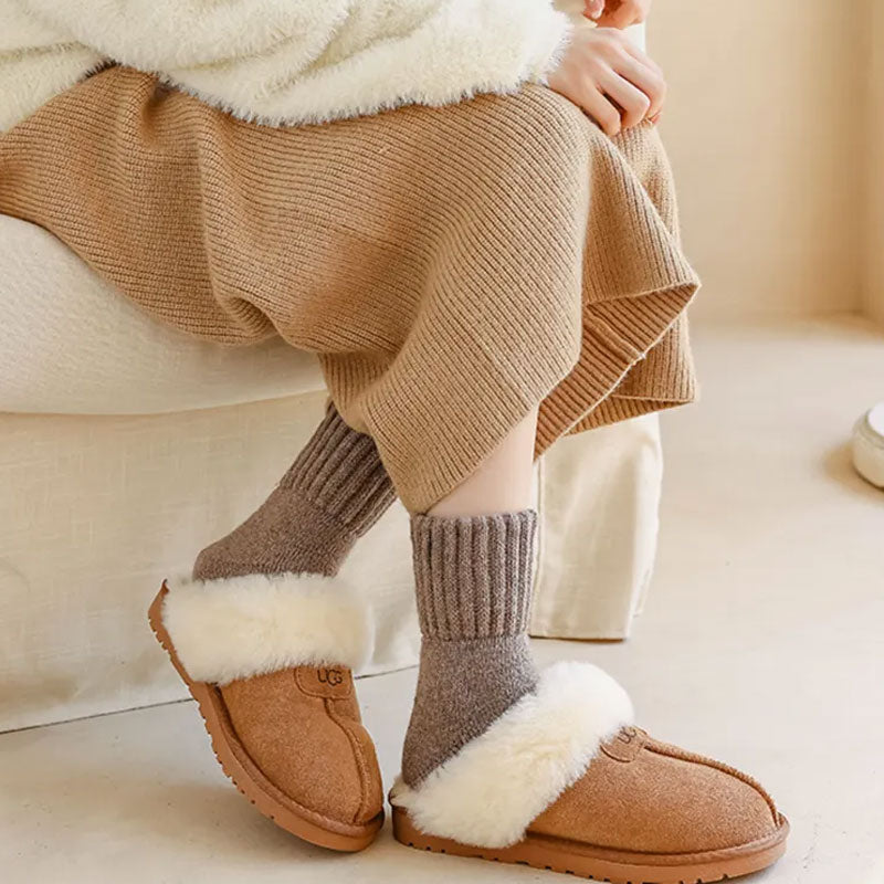 🧦 Calzini di lana riscaldanti di media altezza🔥Saldi natalizi 49% di sconto🎄
