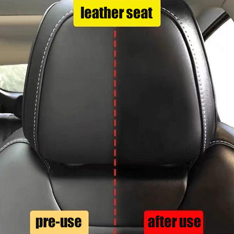 Crema detergente per la cura della pelle degli interni dell'auto