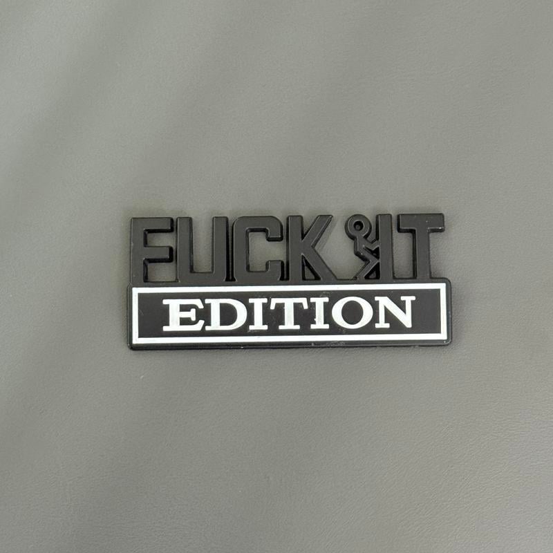 🏆Ultimo giorno Acquista 1 e ricevi 1 gratis🚗💨Emblema FVCK IT Edition