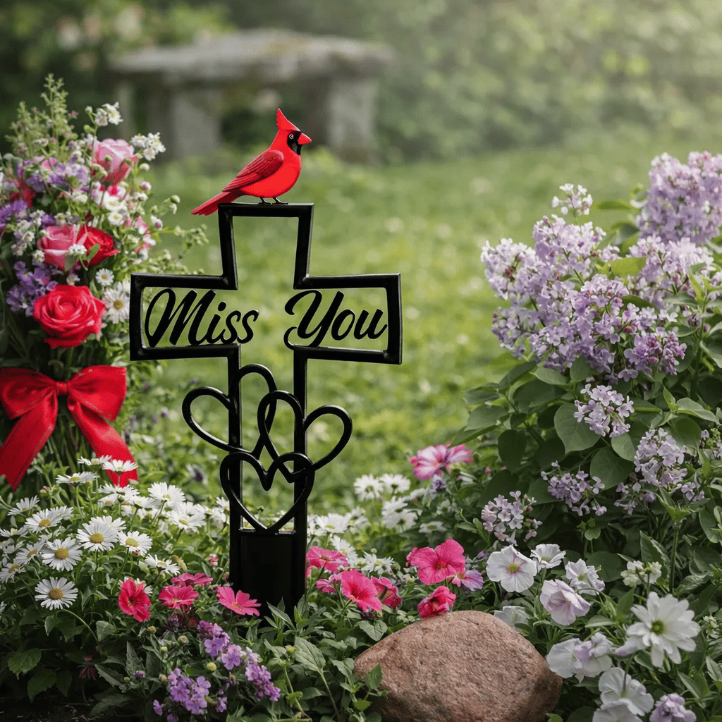 🐦ULTIMO GIORNO DI SALDI -💖Targa commemorativa in metallo per il cimitero✝️