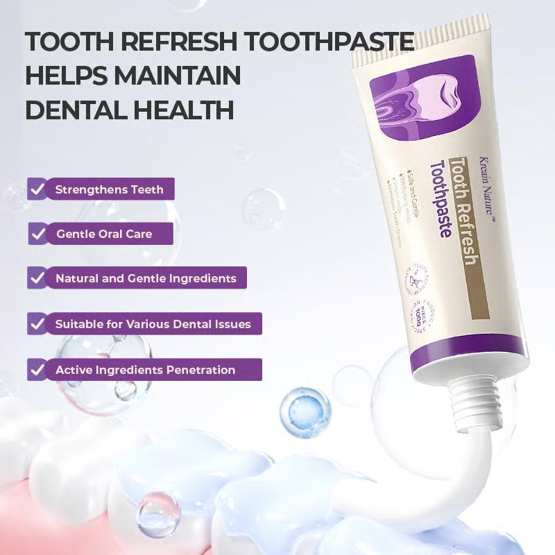 🔥Kreain Nature Dentifricio per l'igiene orale, alito fresco, previene la perdita dei denti, ingredienti naturali, cura delicata