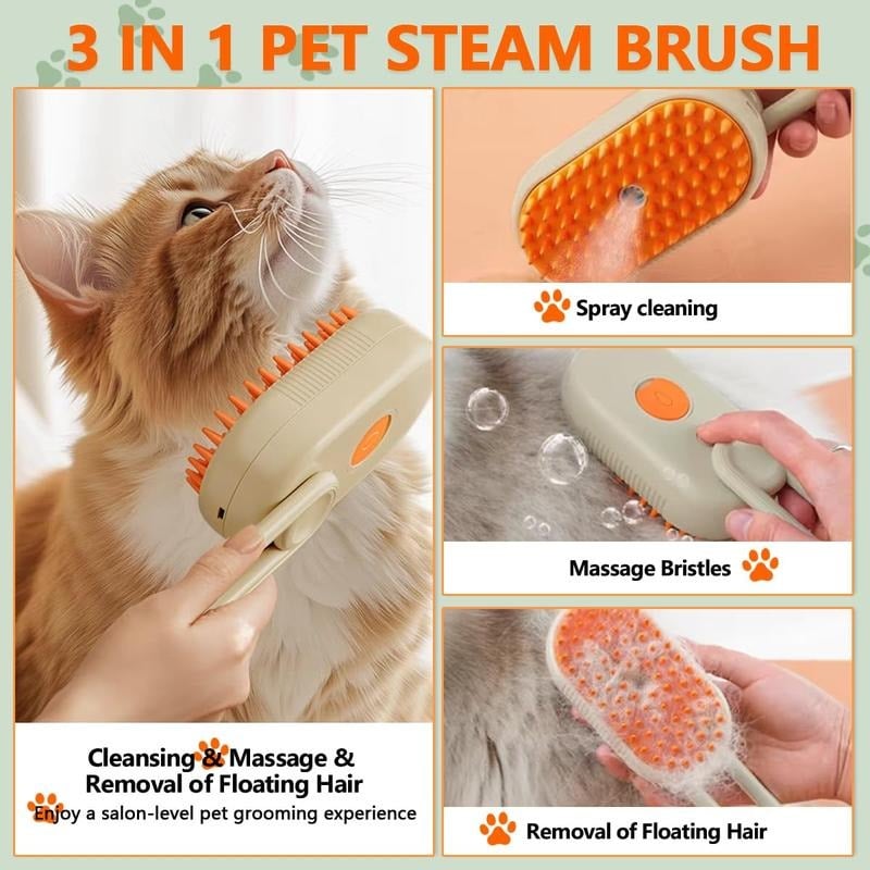 🔥Promozione dell'ultimo giorno 49% DI SCONTO - Spazzola a vapore per animali domestici