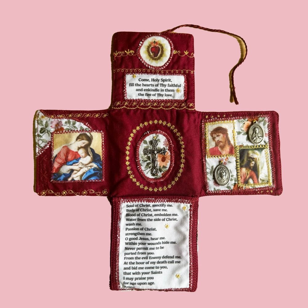 💖 Libretto devozionale tascabile realizzato a mano – Edizione Faith 📖🙏