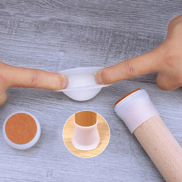 Copri gambe in silicone per mobili (adattabili universalmente)