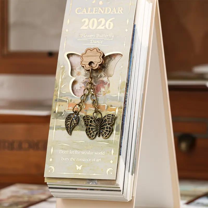 🎨 Calendario 2026 con pittura a olio in stile europeo vintage