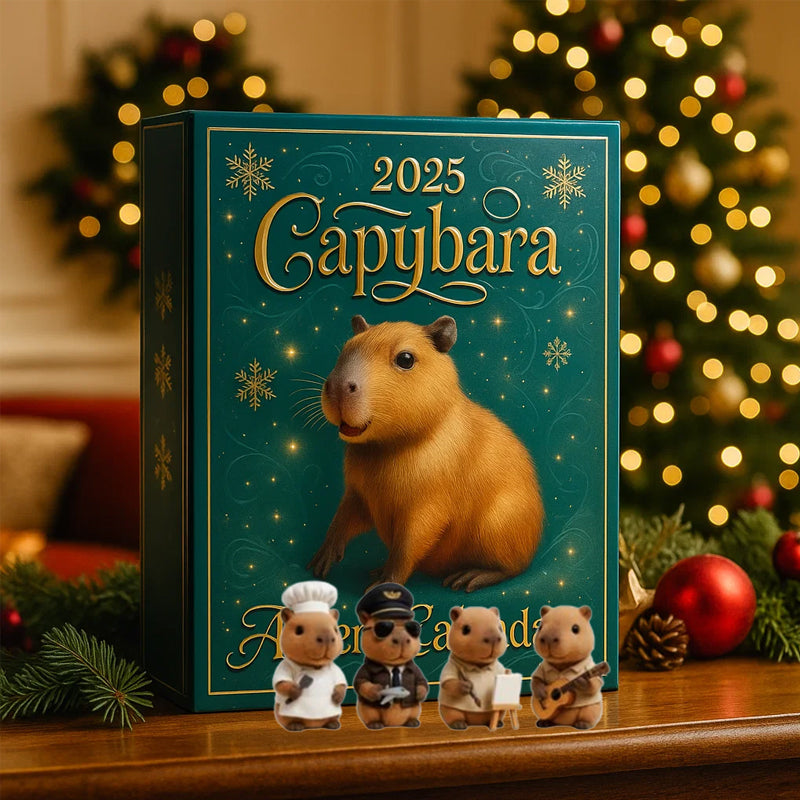 Calendario dell'Avvento Capibara 2025 — 24 giorni di piacevoli sorprese🎄✨