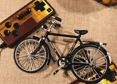 🔥Saldi natalizi 49% di sconto🎄Modello di bicicletta in lega Piccoli ornamenti🚲