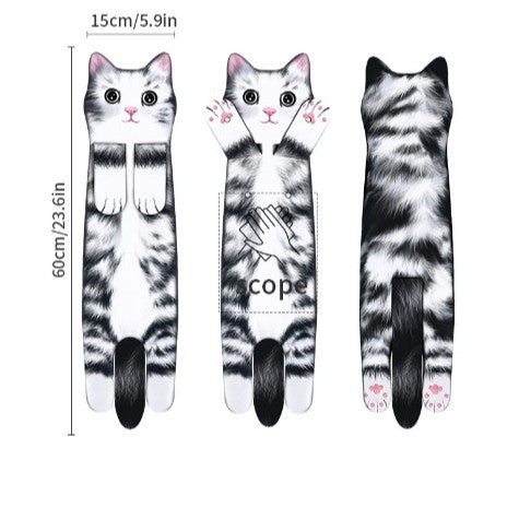 ✨😺Asciugamano con gattino🐾