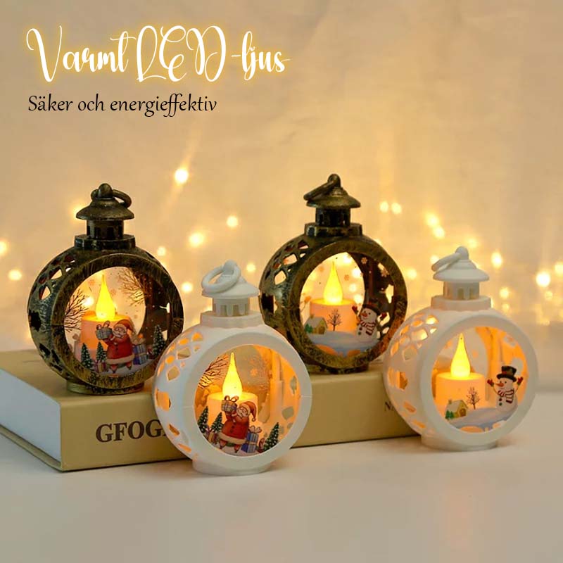Luce notturna natalizia retrò  🎄✨