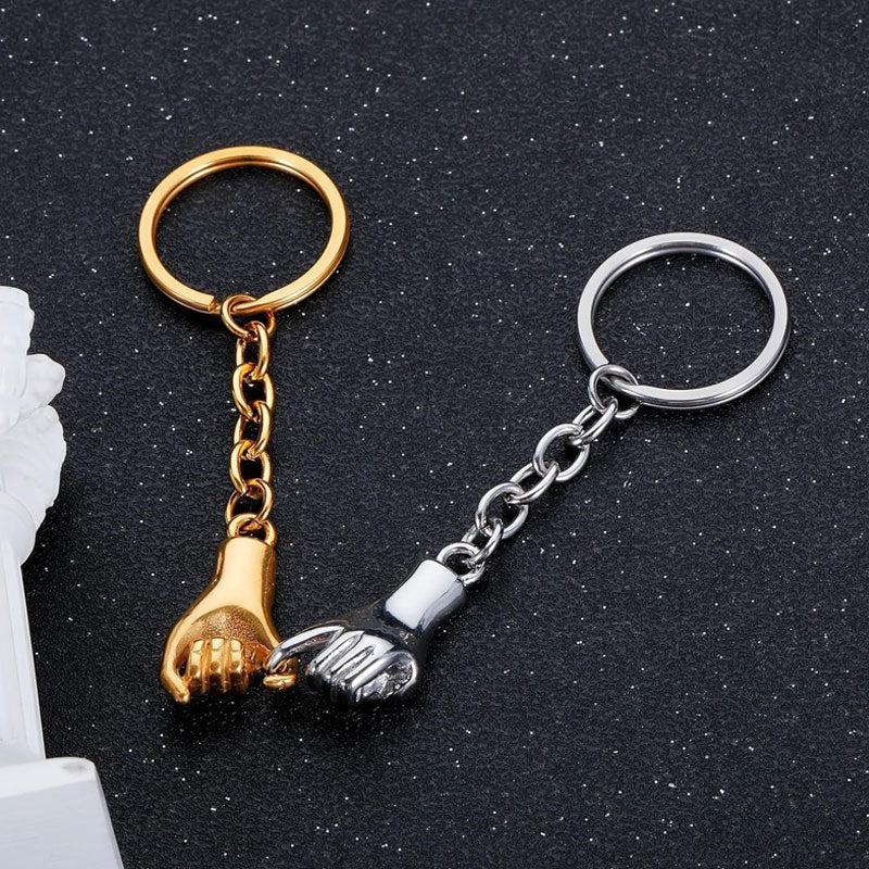 Portachiavi magnetici Pinky Promise – Set di mani intrecciate per coppie e migliori amici 🤞💞