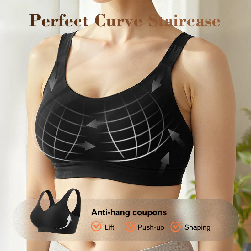Reggiseno sportivo senza cuciture da donna