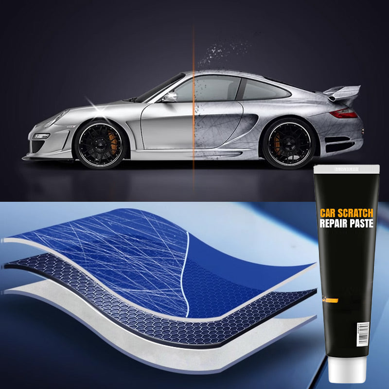 Pasta lucidante per carrozzeria per attenuare i graffi – Per vernici nere e chiare 🚗✨