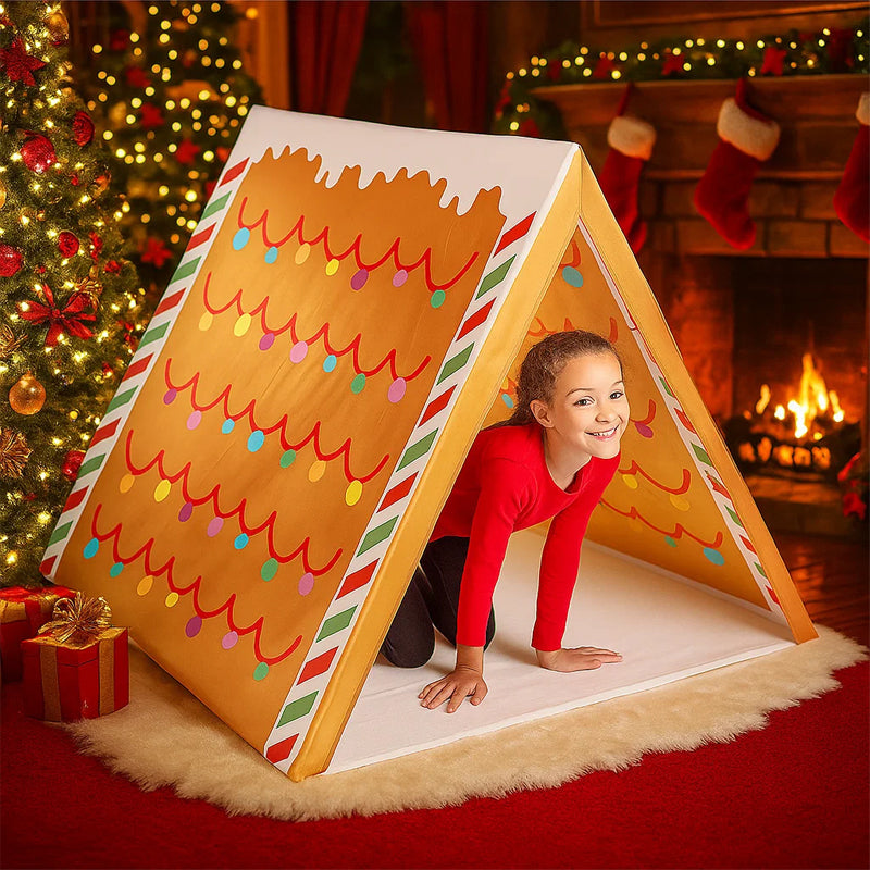 ✨ Tenda natalizia Gingerbread — Dove i sogni delle feste trovano casa 🍪🎄