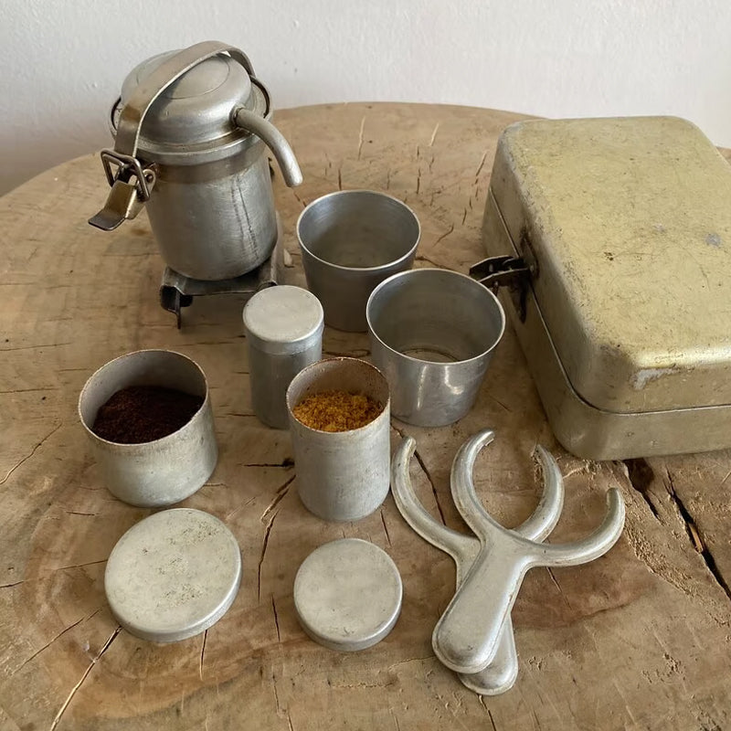 Kit da campeggio per caffè da collezione Extra RARE