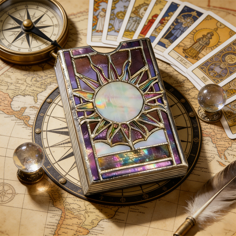 Scatola per tarocchi Mystical Sunburs
