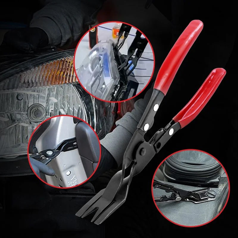 Pinza per la rimozione delle clip del pannello