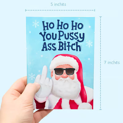 🔥Saldi natalizi 49% di sconto🎄🎅Set di 9 biglietti natalizi divertenti e inappropriati