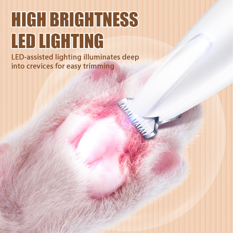 Rasoio impermeabile a LED per animali domestic