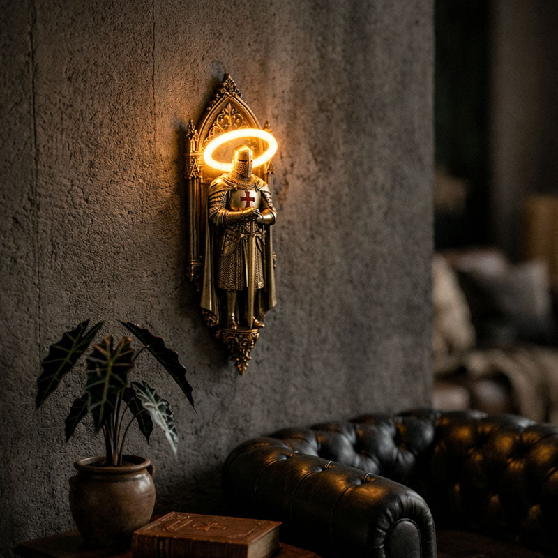 🛡️ Lampada da parete Knight