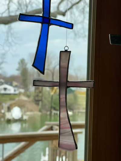 🔥Ultimo giorno 49% di sconto✨Cross Suncatcher 🌈