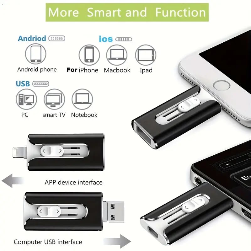 Unità flash USB 4 in 1