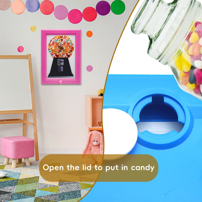 🍬Raro oggetto vintage: cornice Handy Candy - Macchina per caramelle da appendere🔥
