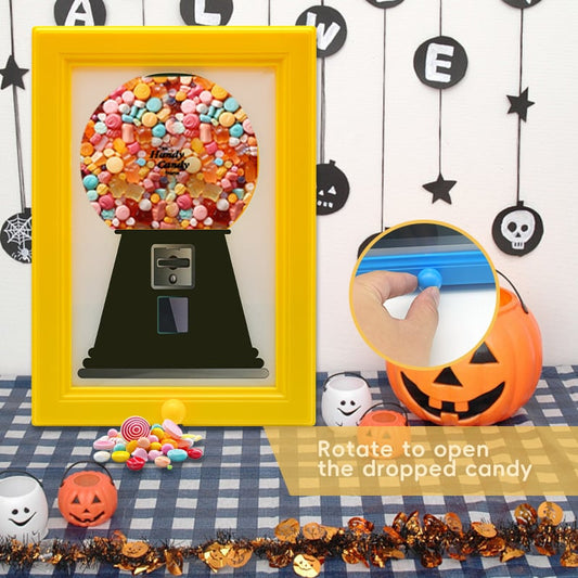 🍬Raro oggetto vintage: cornice Handy Candy - Macchina per caramelle da appendere🔥