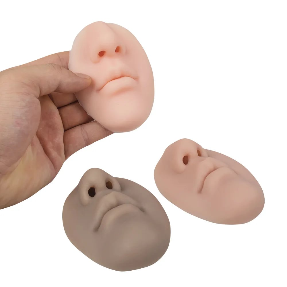 Dispenser per sapone da parete a forma di naso realistico