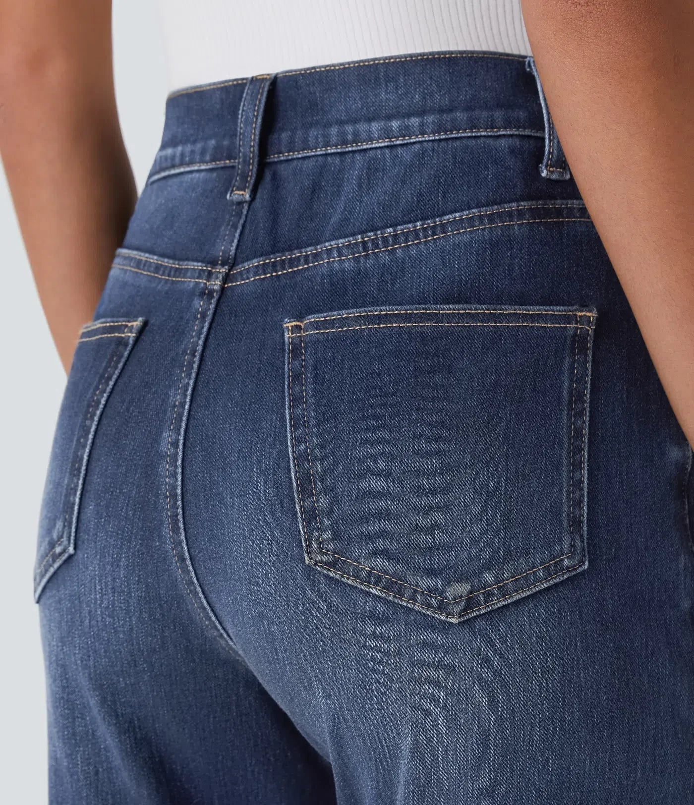 Pantaloni a vita alta elastici e confortevoli