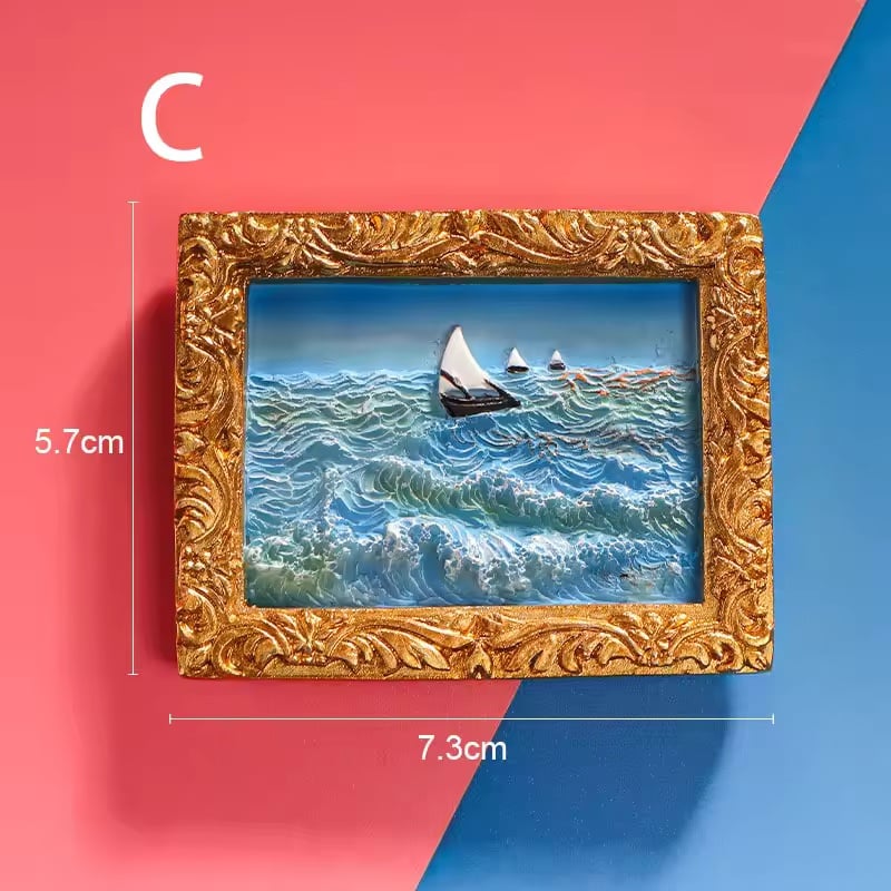 Set di magneti da frigo ispirati a Van Gogh