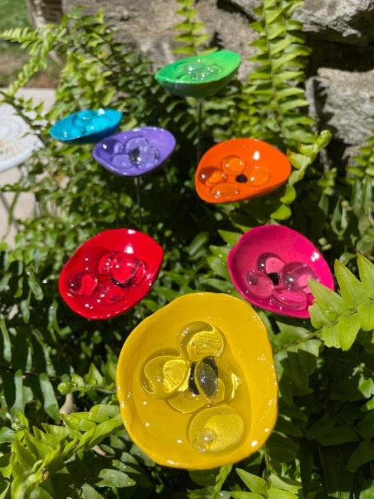 🐝ULTIMO GIORNO 49% DI SCONTO - Stazione di abbeveraggio per api con biglie, abbeveratoio per farfalle, tazze per colibrì