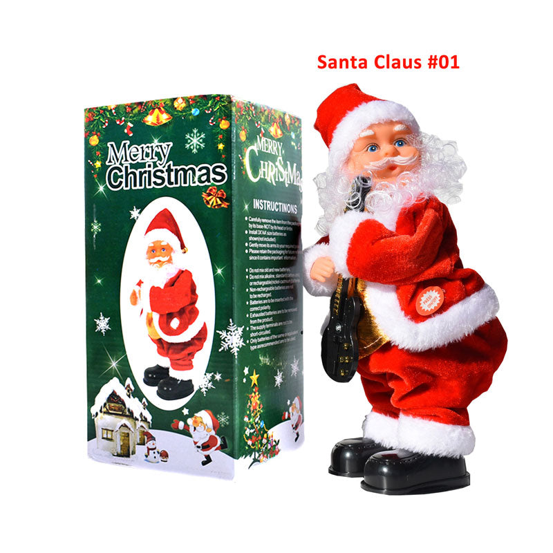 Babbo Natale elettrico che muove i fianchi