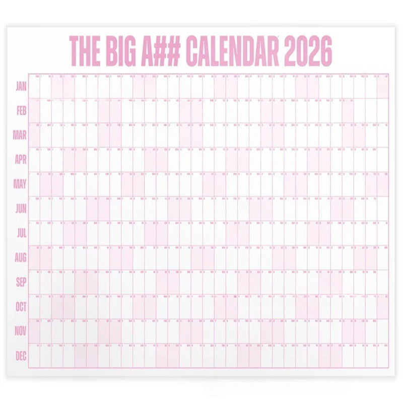 🔥Saldi di Capodanno 50% di sconto🔥Il calendario Big A 2026 - Progetta il tuo fantastico 2026