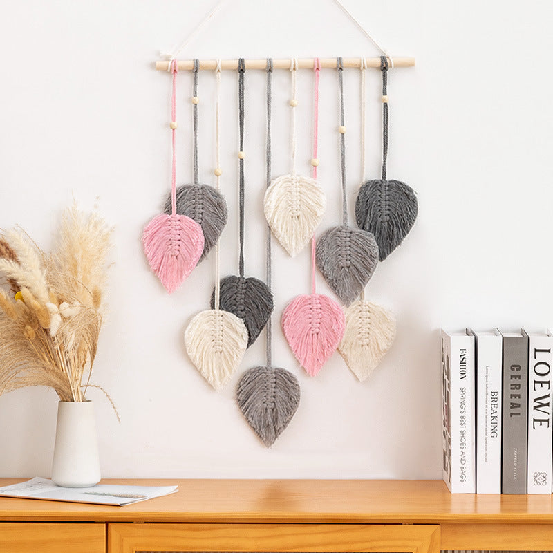 🌙Decorazione da parete intrecciata da sogno