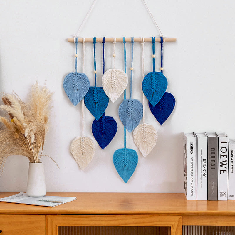 🌙Decorazione da parete intrecciata da sogno