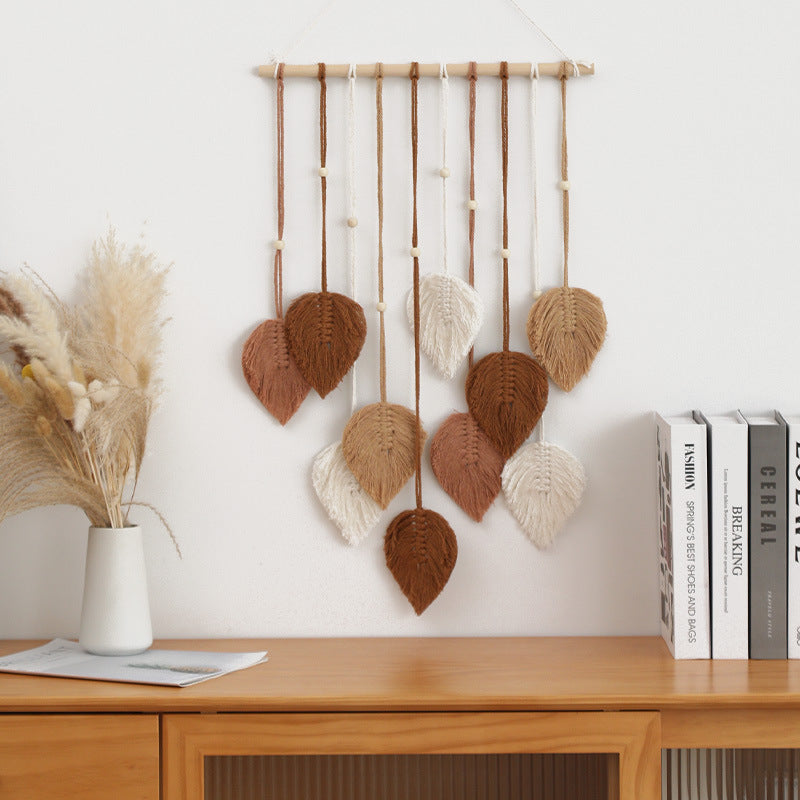 🌙Decorazione da parete intrecciata da sogno