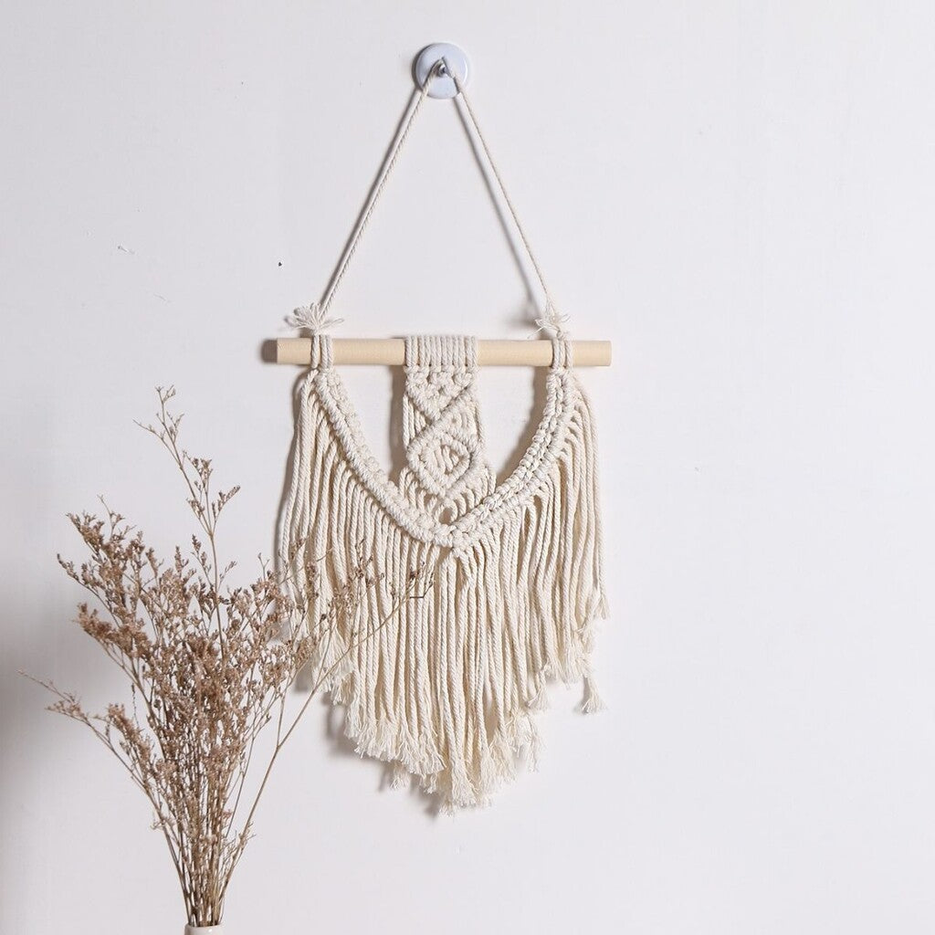 🌙Decorazione da parete intrecciata da sogno