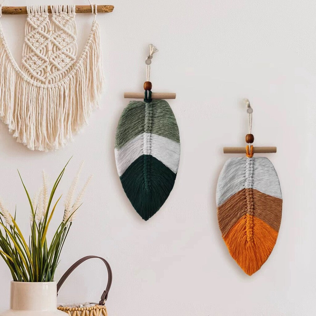 🌙Decorazione da parete intrecciata da sogno