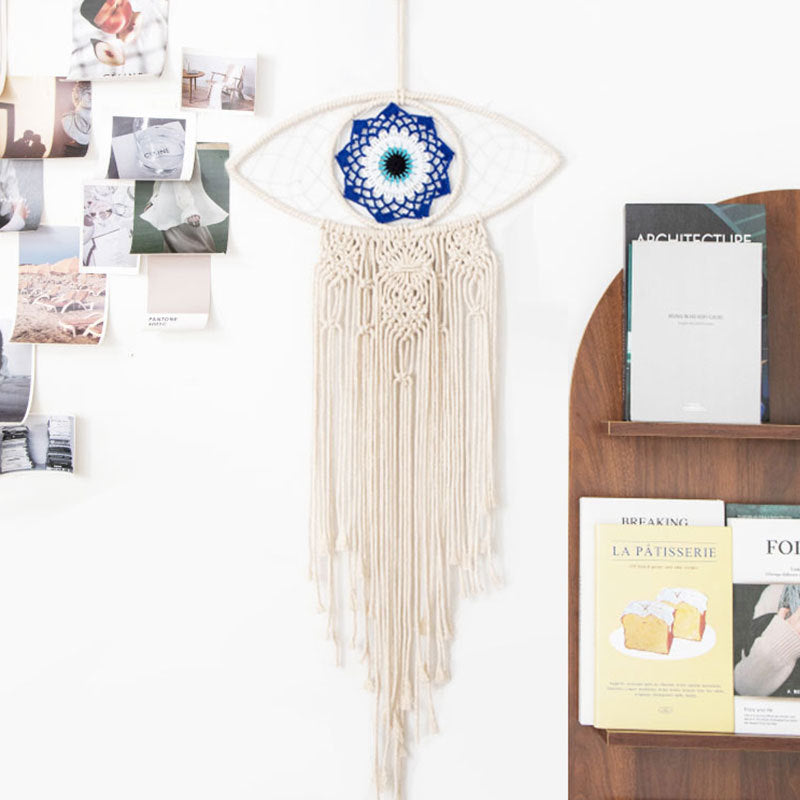 🌙Decorazione da parete intrecciata da sogno