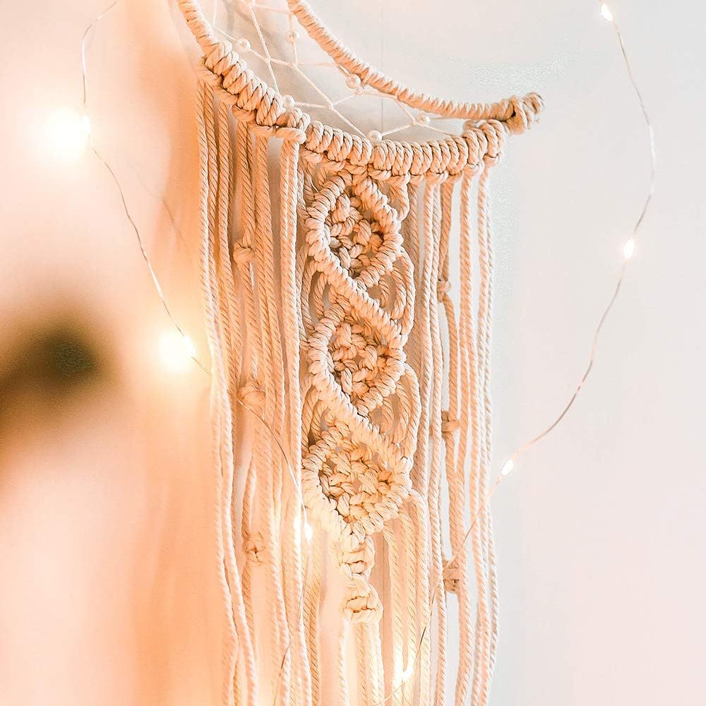 🌙Decorazione da parete intrecciata da sogno