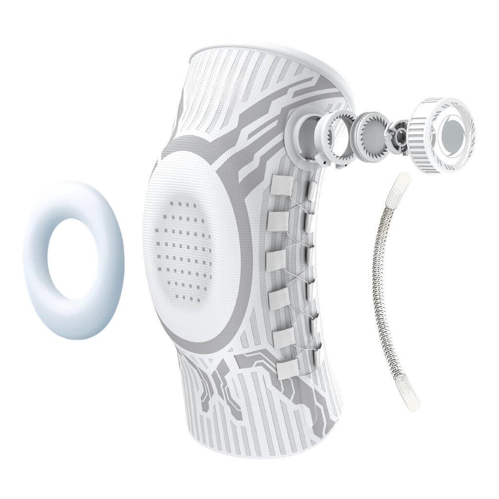 Ginocchiera intelligente con manopola di compressione regolabile