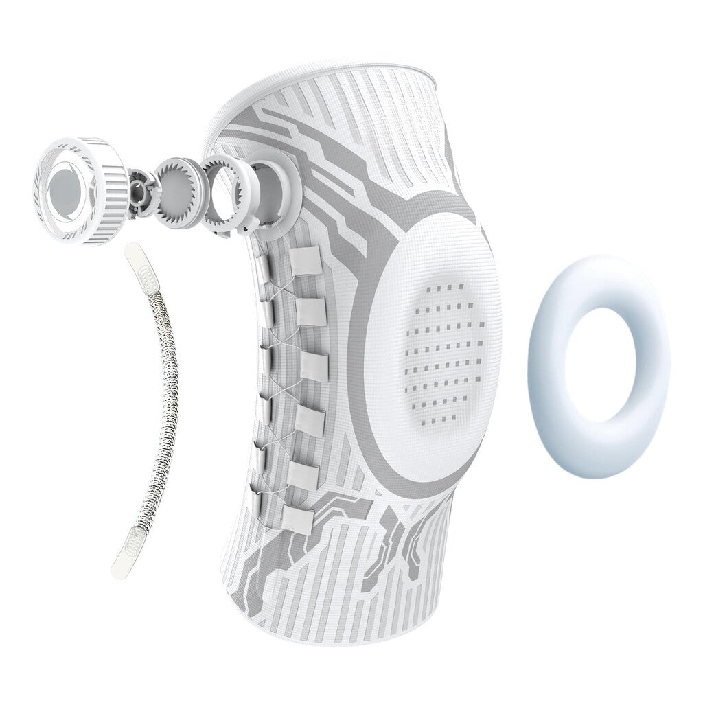 Ginocchiera intelligente con manopola di compressione regolabile