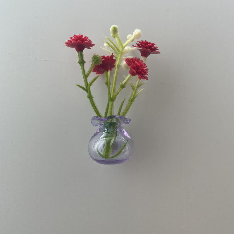 🌸Mini vaso magnetico da frigo