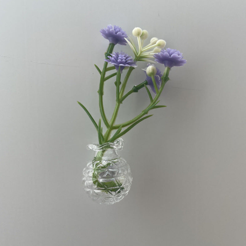 🌸Mini vaso magnetico da frigo