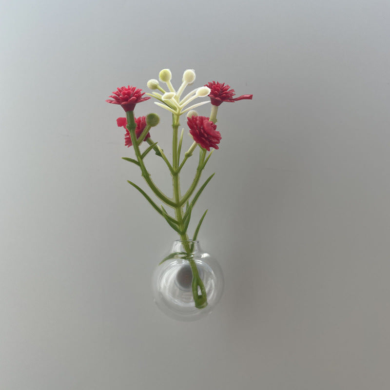 🌸Mini vaso magnetico da frigo